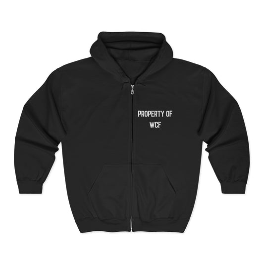 West Coast Forensics zip hoodie! Personalize it. (Unisex Heavy Blend™ Full Zip Hooded Sweatshirt)