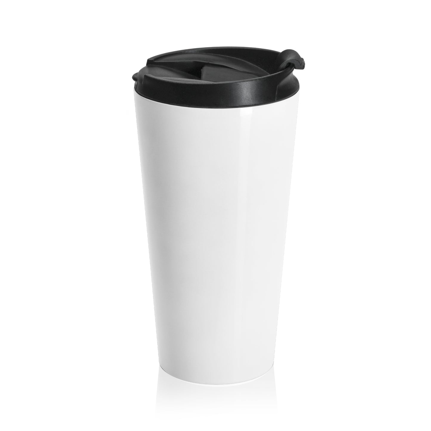 Stainless Steel Travel Mug - "Coffee Books Murder"
