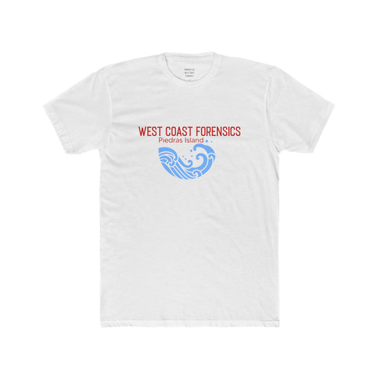 West Coast Forensics Unisex Cotton Crew Tee -- who do you love?