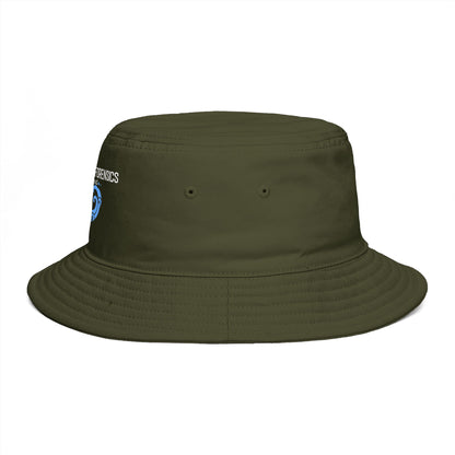Piedras Island WCF Bucket Hat, perfect for walking on the beach (Cooper Springs) or hiking on Piedras--or anywhere else.