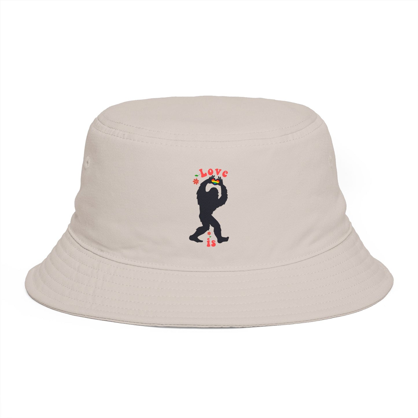 Sasquatch 'Love Is' Bucket Hat
