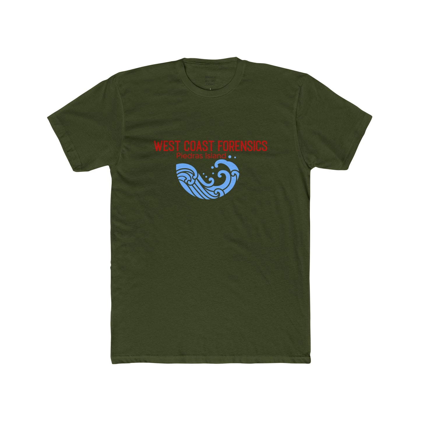 West Coast Forensics Unisex Cotton Crew Tee -- who do you love?