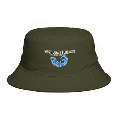 Piedras Island WCF Bucket Hat, perfect for walking on the beach (Cooper Springs) or hiking on Piedras--or anywhere else.