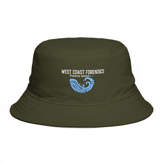 Piedras Island WCF Bucket Hat, perfect for walking on the beach (Cooper Springs) or hiking on Piedras--or anywhere else.