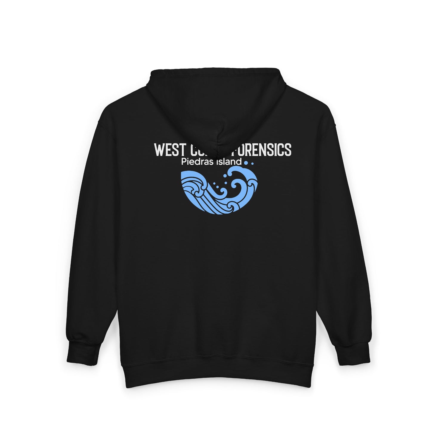 West Coast Forensics zip hoodie! Personalize it. (Unisex Heavy Blend™ Full Zip Hooded Sweatshirt)