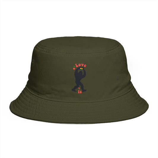Sasquatch 'Love Is' Bucket Hat