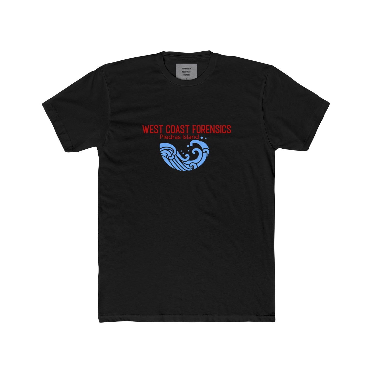 West Coast Forensics Unisex Cotton Crew Tee -- who do you love?