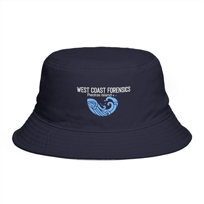 Piedras Island WCF Bucket Hat, perfect for walking on the beach (Cooper Springs) or hiking on Piedras--or anywhere else.